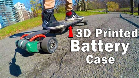 3d printed electric skateboard enclosure|3d printing skateboard.